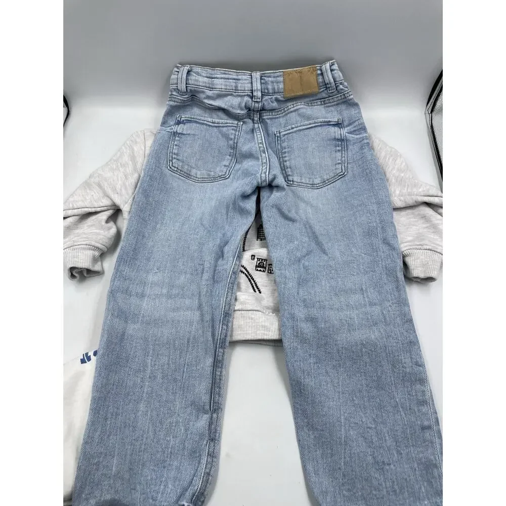 Zara Boys Jeans, Shirt, & Sweater Size 4-5
